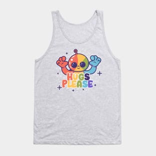 Embrace Enthusiast - The Friendly Outer-Space Visitor Tank Top